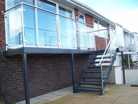 SOLD : Manufacturer & Installer of Bespoke Steel and Glass Balustrades & Balconies, Gates, Railings, Handrails, Etc. - South Devon